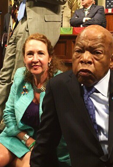 House Democrats hold sit-in demanding action on gun control