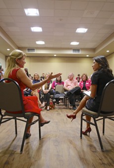 Wendy Davis talks Hillary Clinton, abortion and climate change at Orlando stops