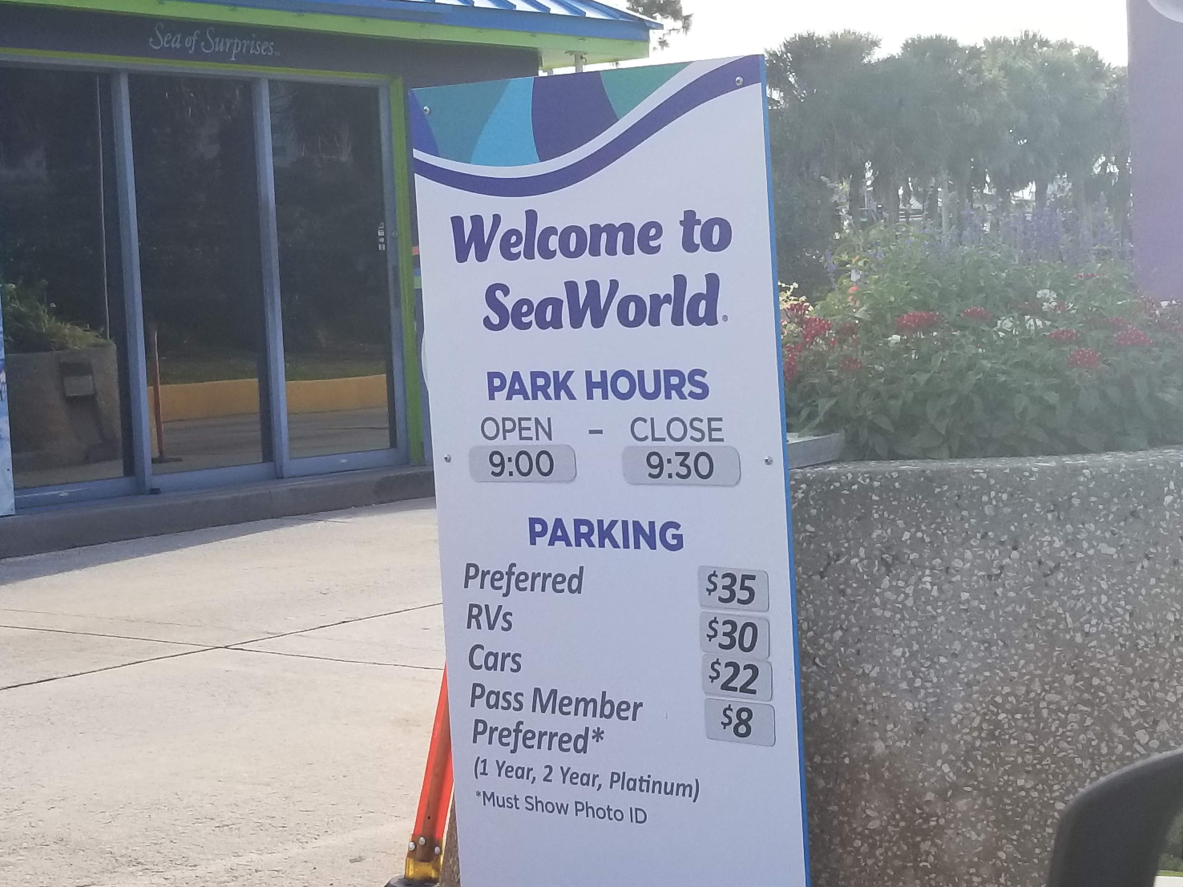 Seaworld S New Parking Prices Make Absolutely No Sense Blogs