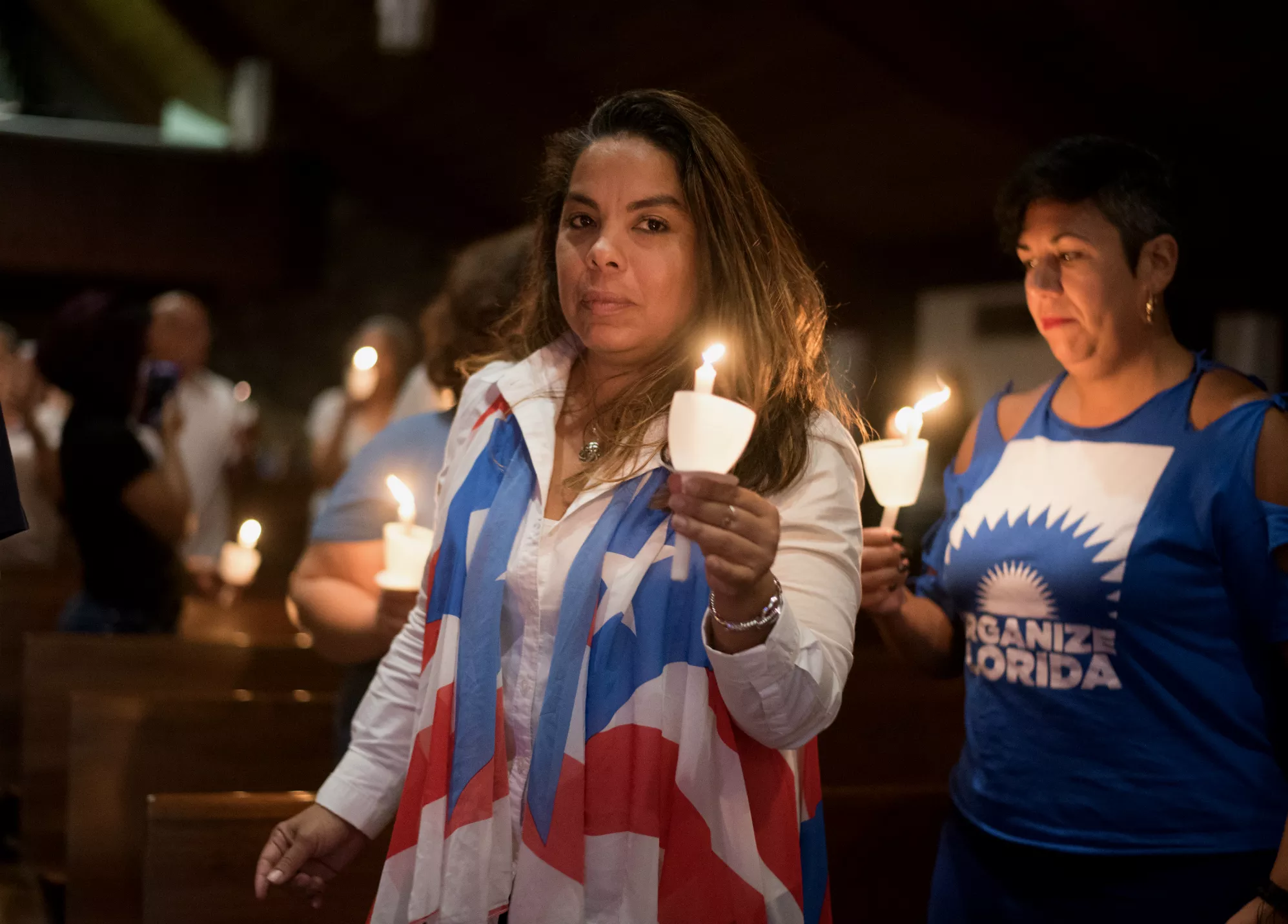 Puerto Rican Community Remembers Hurricane Maria Victims At