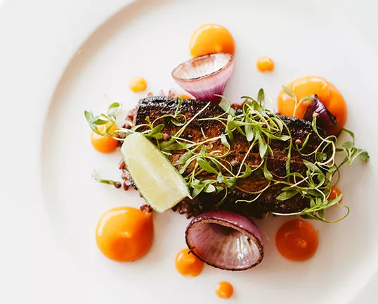 Pork Belly Adobo/Scratch - PHOTO BY HANNAH GLOGOWER