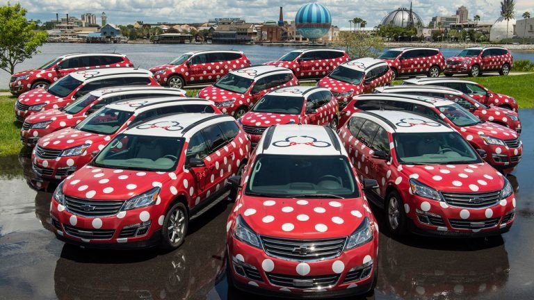 Disney World's Minnie Vans hit a major 