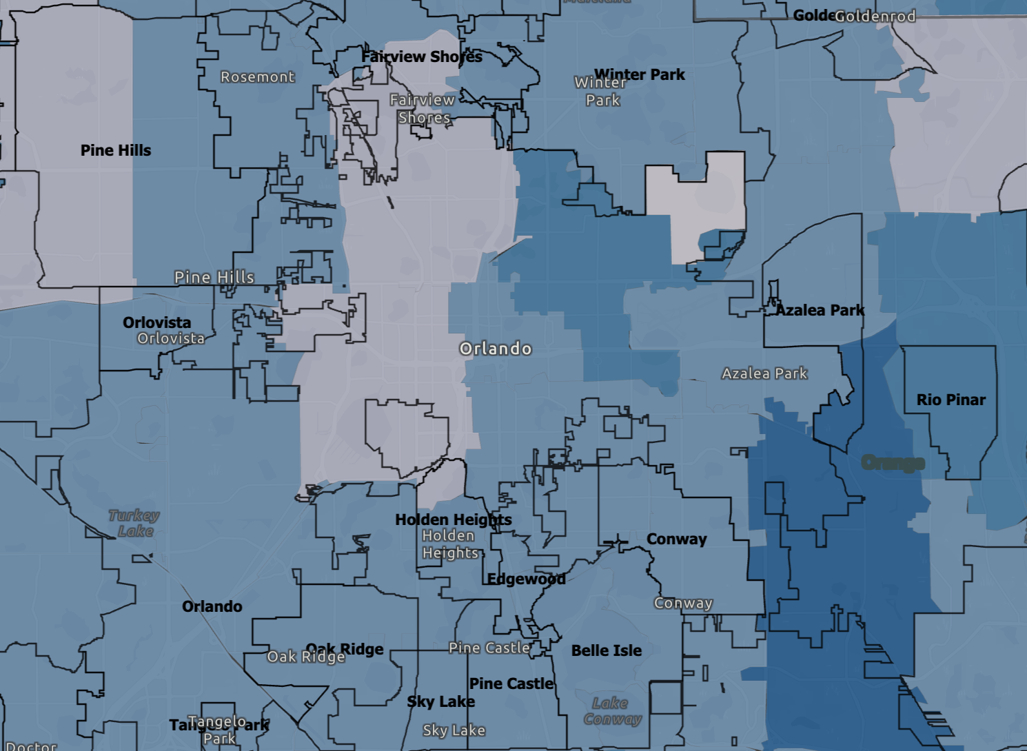 orlando zip codes map Florida S Coronavirus Map Now Shows Cases By Zip Code Blogs orlando zip codes map