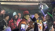 Rapper Kodak Black played an after-hours show in Orlando over the weekend and here's how it went down