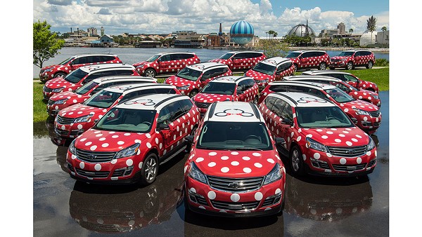 'Minnie Van' drivers at Disney World 