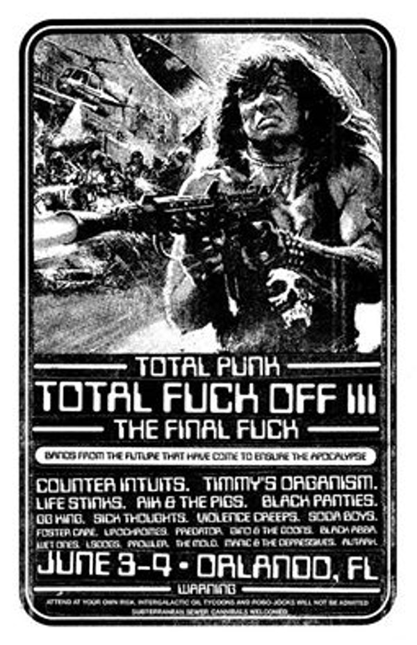 Total 'Total Fuck Off Fest tickets available today! | Blogs