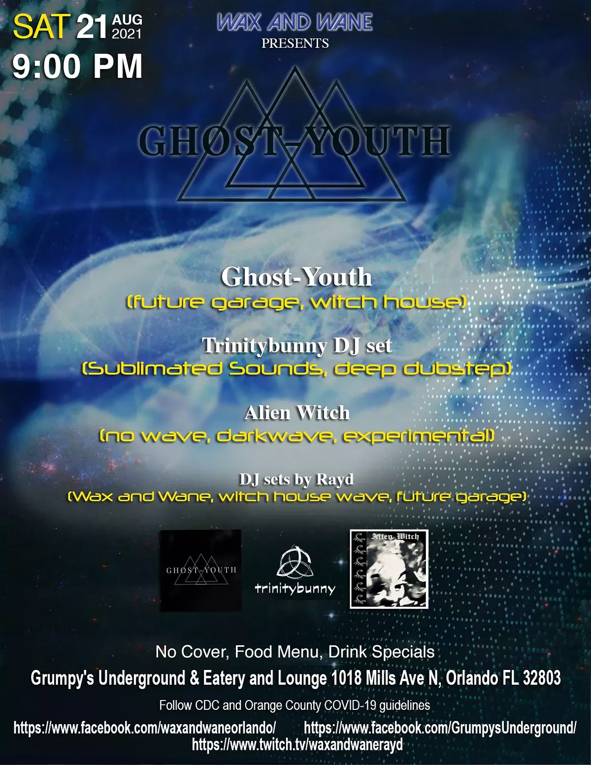 Ghost-Youth, Trinitybunny, Alien Witch, DJ Rayd - Vimarsana News