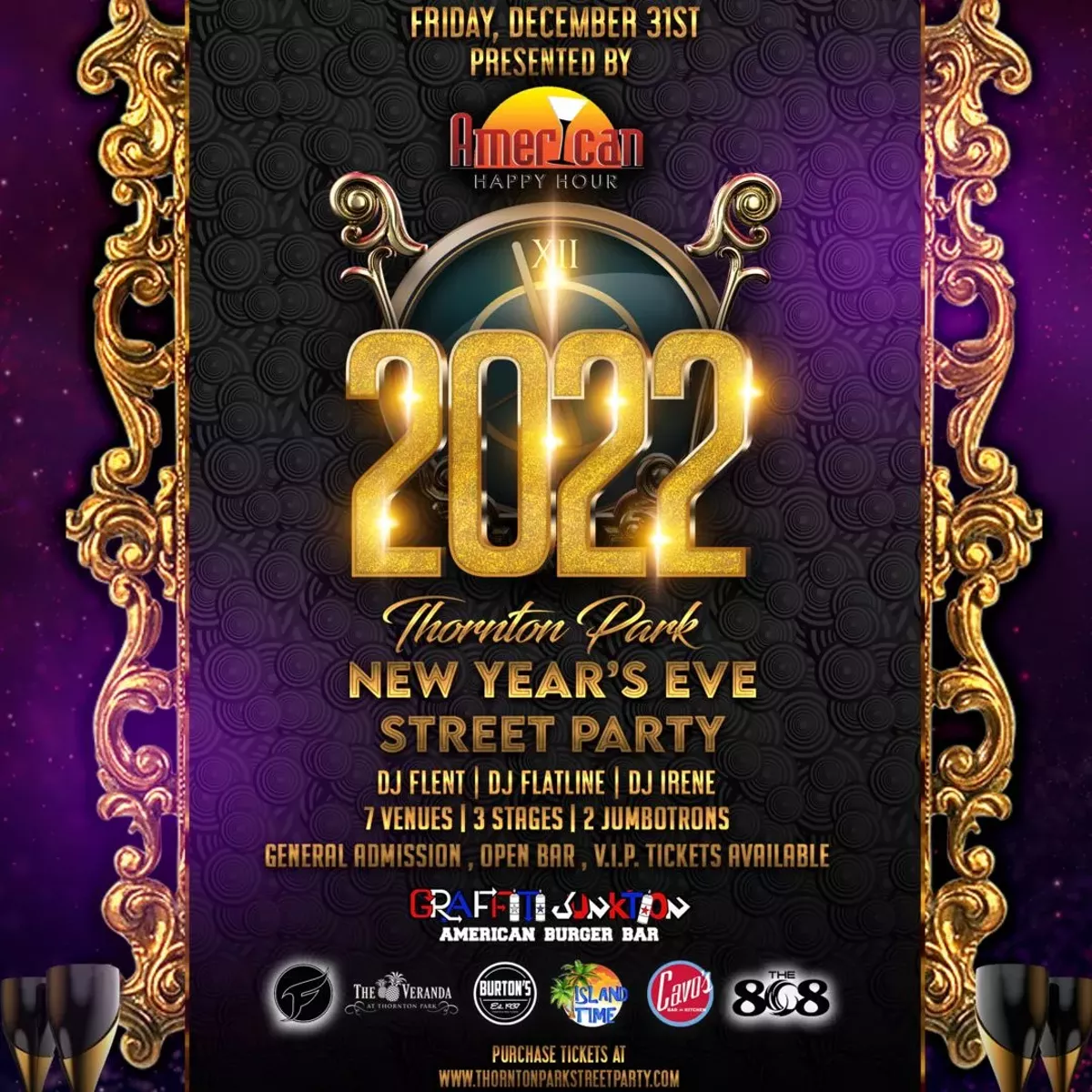 Thornton Park New Year's Eve Street Party 2022 - Vimarsana News