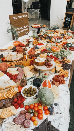 "You get to be a very small part of someone's big day," said Schlesinger. "You're a small part of something so much bigger." - COURTESY OF CHARCUTERIE COLLECTIVE