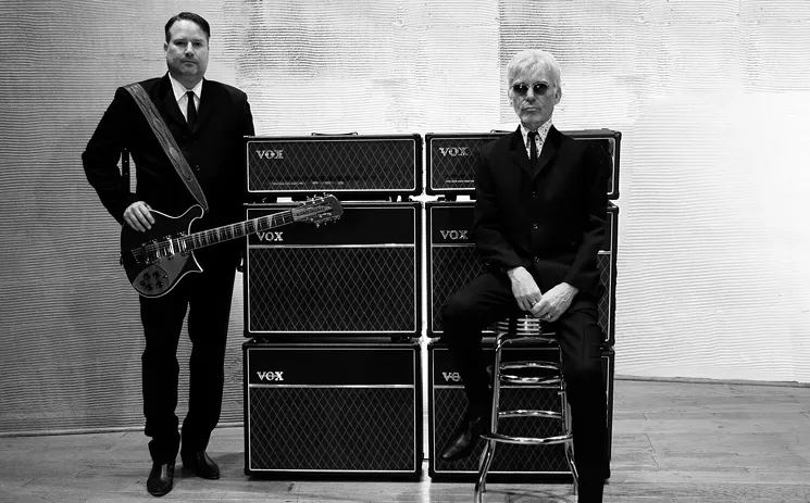 J.D. Andrew (left) and Billy Bob Thornton (right) of the Boxmasters. - ACTION ENTERTAINMENT COLLABORATIVE
