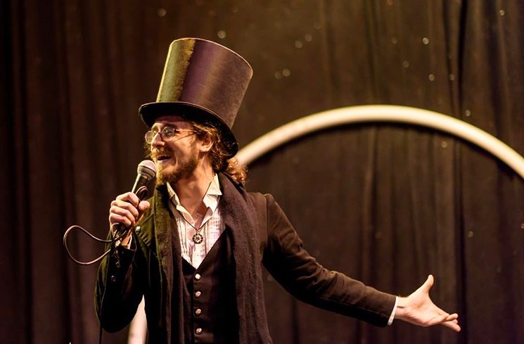 The Proprietor of the GasLight Circus will lead his troupe in Endgame in Mesa on Sunday. - RICK MEINECKE