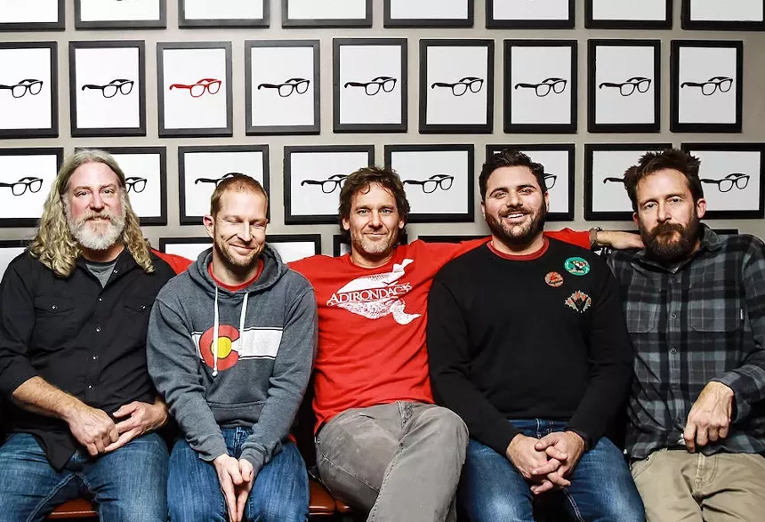 Members of the indie band Carbon Leaf / Americana. - MI