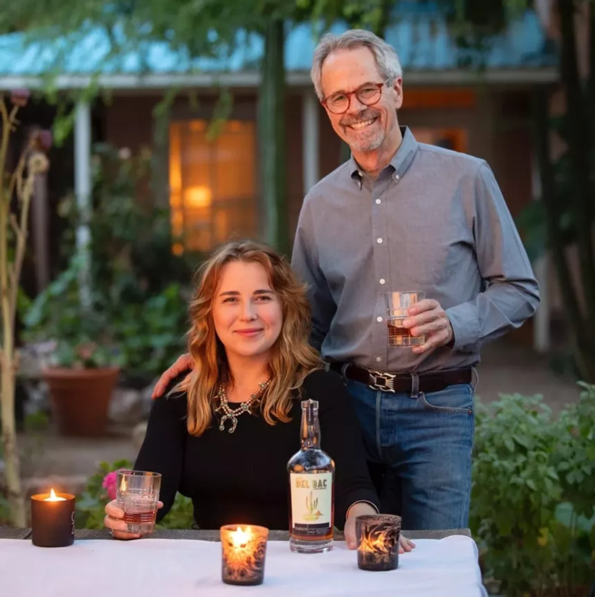 Amanda and Stephen Paul, founders of Whiskey Del Bac.  - WHISKEY DEL BAC