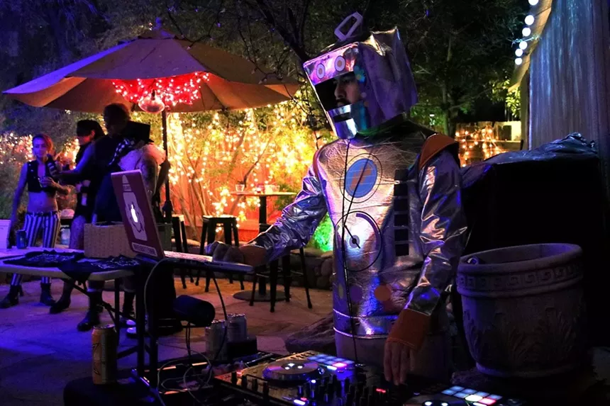 DJ at a recent Monster’s Ball. - MICHELLE SASONOV