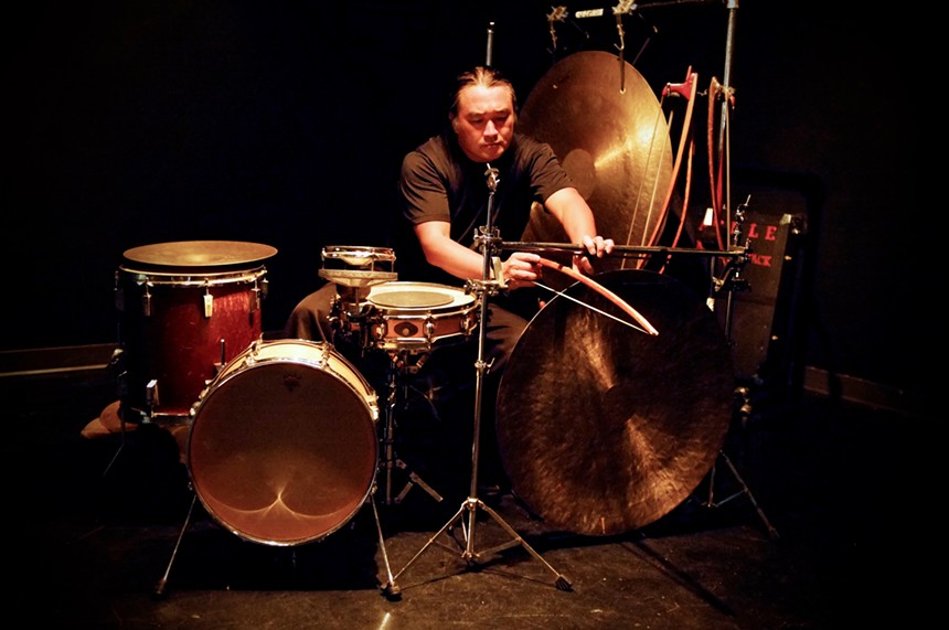 Percussionist and sound artist Tatsuya Nakatani is coming to Trunk Space this week.  - TATSUYA NAKATANI