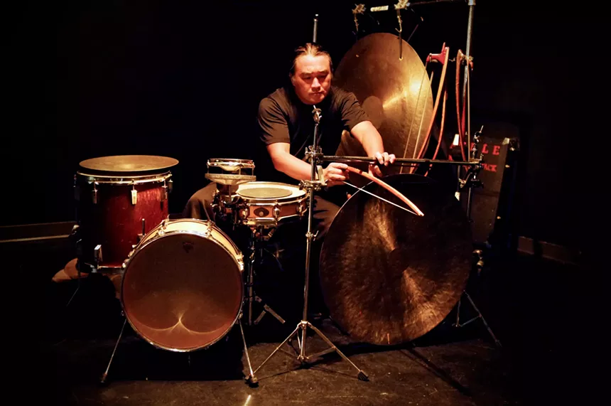 Percussionist and sound artist Tatsuya Nakatani is coming to Trunk Space this week.  - TATSUYA NAKATANI