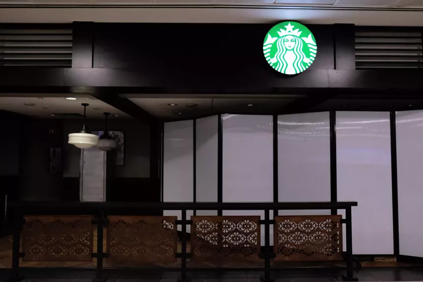 Some Sky Harbor restaurants closed when workers left their jobs.  - KATYA SCHWENK