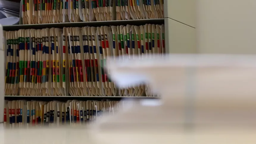 Maricopa County forensic pathologists are trying to name 362 people who died since 1970. - SEAN HOLSTEGE
