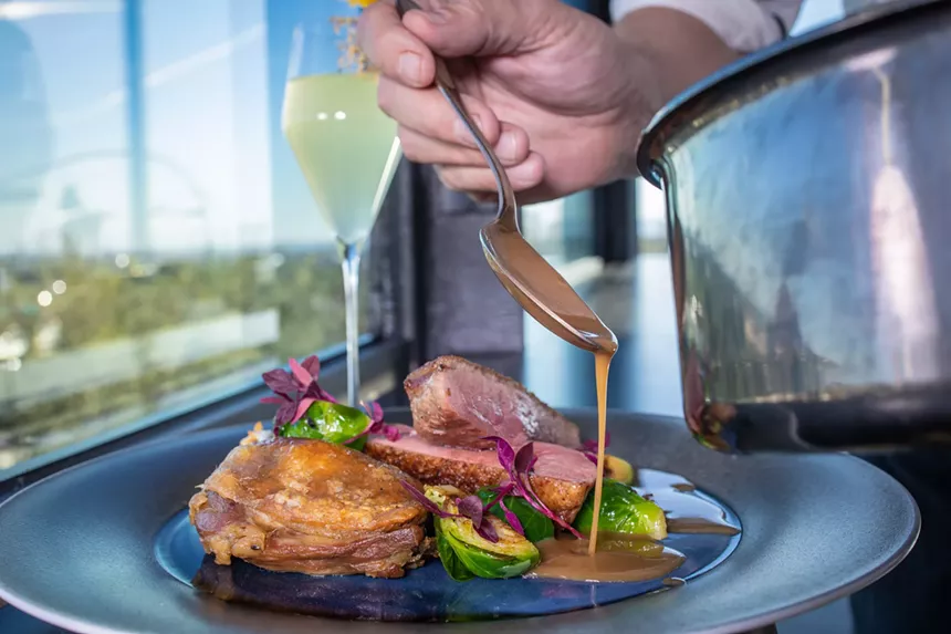 Great food and great dining experiences demand great attention to detail at Christopher's at Wrigley Mansion. - JACOB TYLER DUNN
