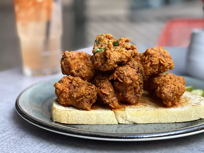 Adams Table Desert Hot Chicken Bites pack a punch. - ALLISON YOUNG