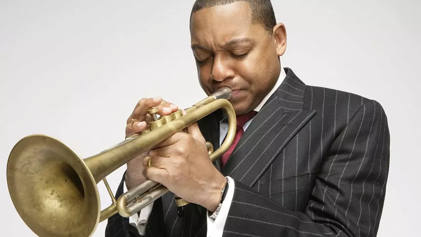 Jazz great Wynton Marsalis. - CLAY MCBRIDE