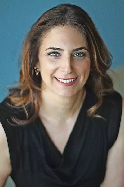 Allison Amend at Carnegie Library