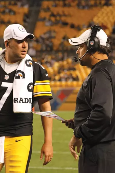 Ben Roethlisberger is getting used to new offensive coordinator Todd Haley. - PHOTO BY HEATHER MULL