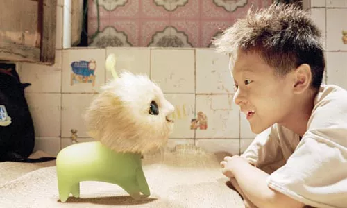 Best friends forever: CJ7 and Dicky (Jiao Xu)