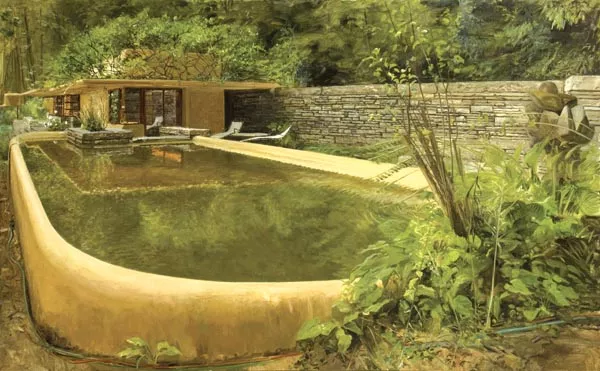 De la Concha's "The Guest Pool"