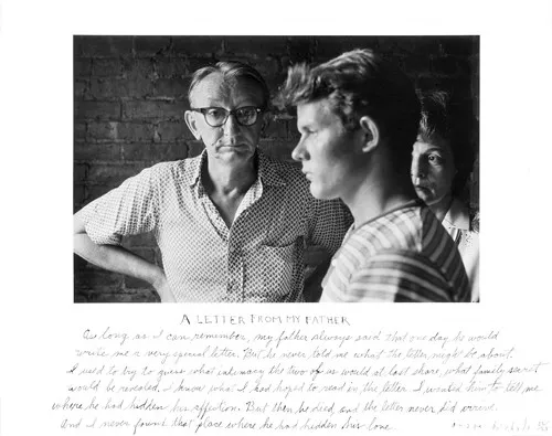 Duane Michals A Letter from My Father