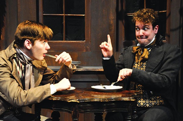 Dylan Marquis Meyers and Jordon Ross Weinhold in PICT Classic's Great Expectations