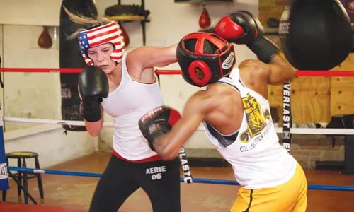 Fisher takes on Susan Ciccone. - HEATHER MULL