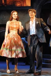 Florentine holiday: Courtney Bassett and Jaron Frand in Point Park Conservatory Theatre's The Light in the Piazza - COURTESY OF DREW YENCHAK