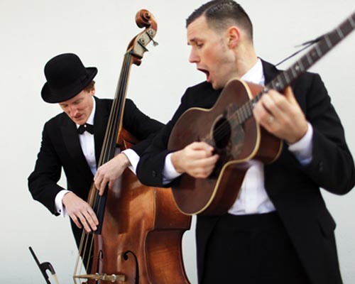 The Two Man Gentlemen Band brings old-time music to Thunderbird Caf&eacute;