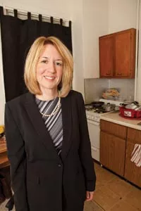 If a state budget isn't passed soon, says Leah Reynolds of the Ward Home, many of her clients could be forced to leave their homes. - BRIAN KALDORF