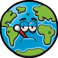 Ill treatment: Cartoonishness aside, maybe thinking of the planet as a sick person is a better way to understand climate change.