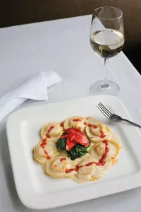 Lobster ravioli Florentine - HEATHER MULL