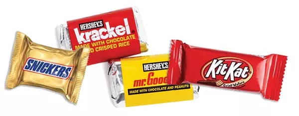 mini candy bars