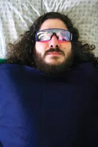 Mysteries of the unknown: Mike Tamburo's Dreamachine goggles can facilitate meditation and "life realizations" - HEATHER MULL