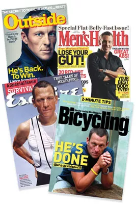 News cycle: Stories about Lance Armstrong's recovery ignored the fast-rising incidence of testicular cancer.