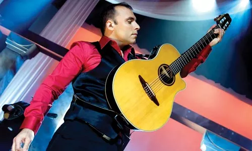 One-named guitarist Paulo stars in the new pledge special Paulo: Mediterranean Nights.