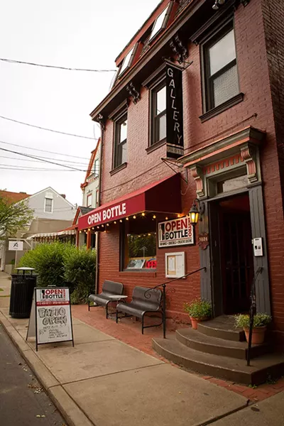 Open Bottle Bistro exterior, building