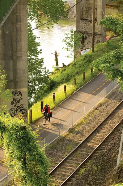 Portland greenways. - PHOTO BY BRUCE FORSTER, COURTESY OF CITY OF PORTLAND