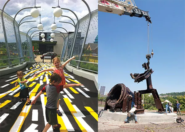 public-art projects in Pittsburgh