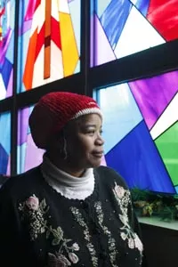 Rev. Leslie Boone uses gardening to reach Hazelwood's kids. - HEATHER MULL
