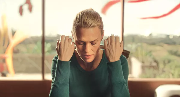 Robin Wright as "Robin Wright" in The Congress