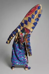 Rustler: One of Nick Cave's Soundsuits.