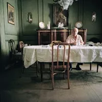 SILVER EYE CENTER >> Katraina M. d'Autremont, "Abuelo a la Mesa (Grandfather at the Table)," 2006