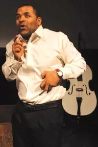 Soloing: Herb Newsome takes multiple roles in New Horizon's FreeMan in Paris.