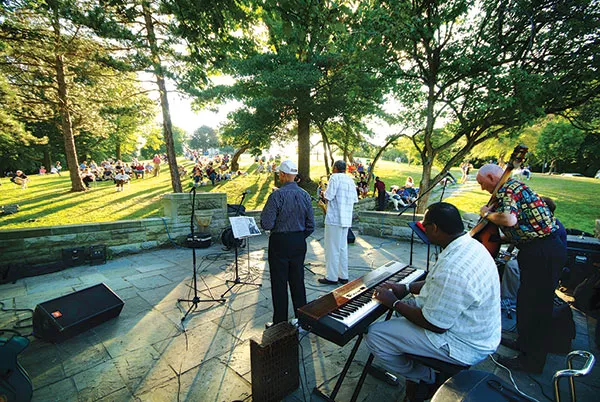 "Stars at Riverview" jazz concerts in the park, Saturdays, June 7-Aug. 30 - PHOTO COURTESY OF CITIPARKS